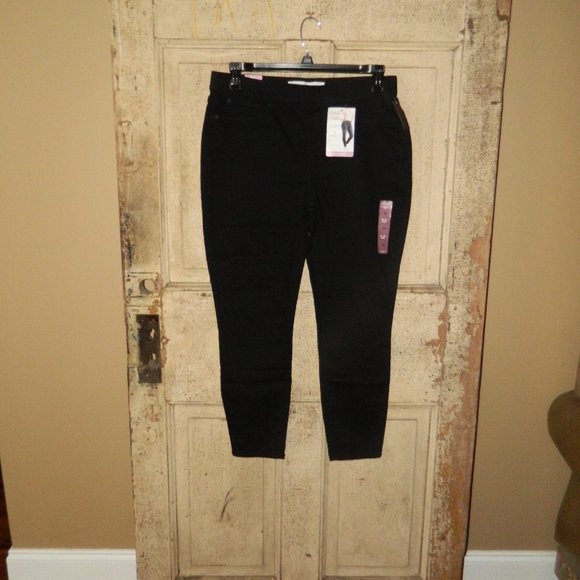Signature by Levi Strauss Gold Label Totally Shaping Pull-on Skinny Jean 14S (J- - Picture 1 of 6
